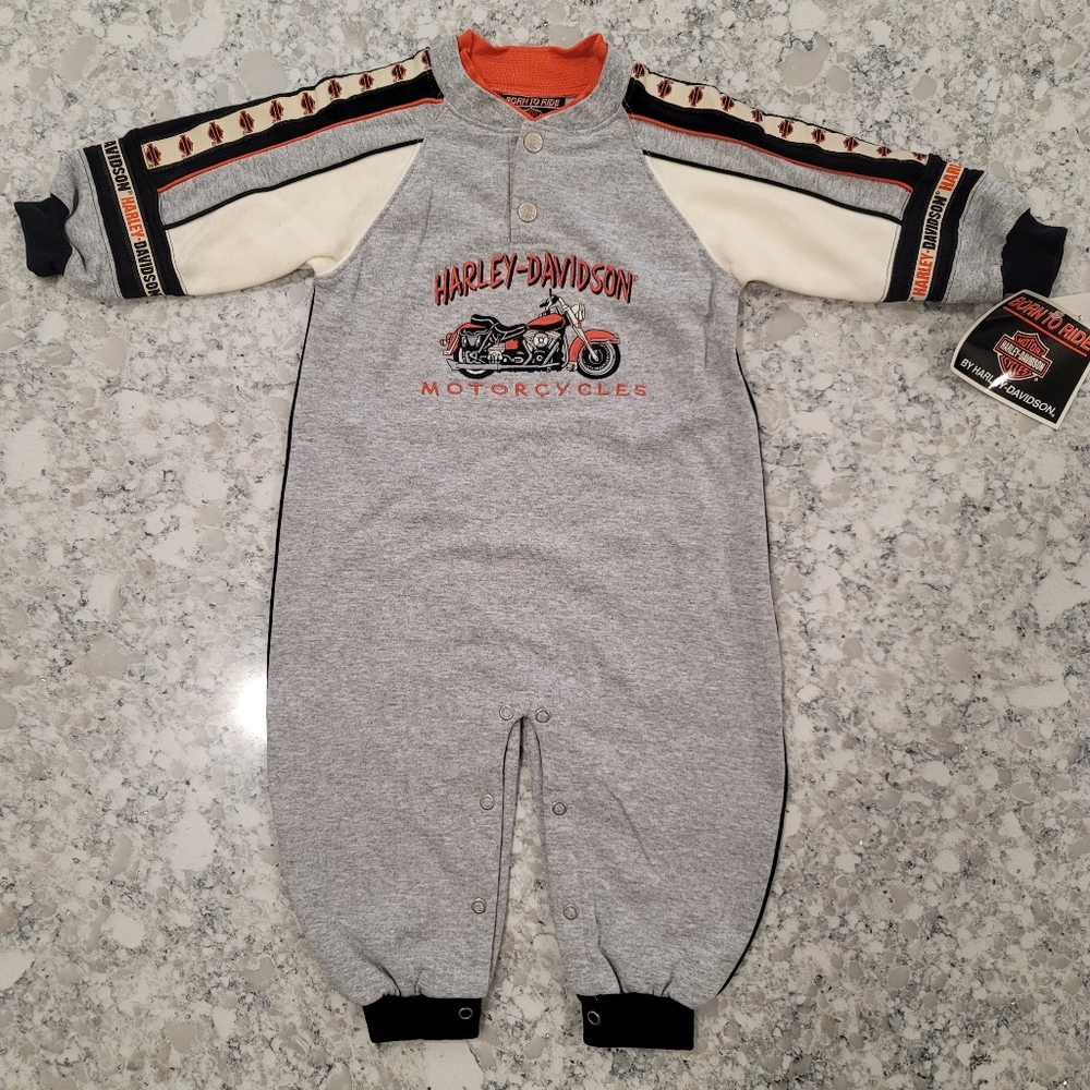 NWT Harley-Davidson Kid's 1-1-Piece Coverall Jumper